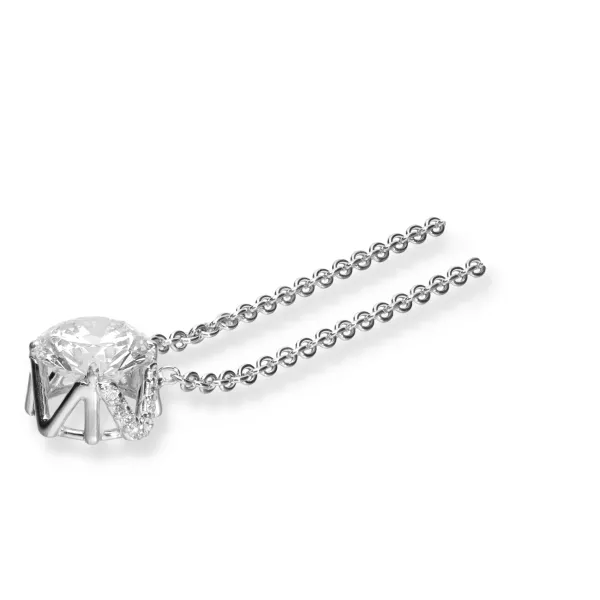 Solitaire necklace-1