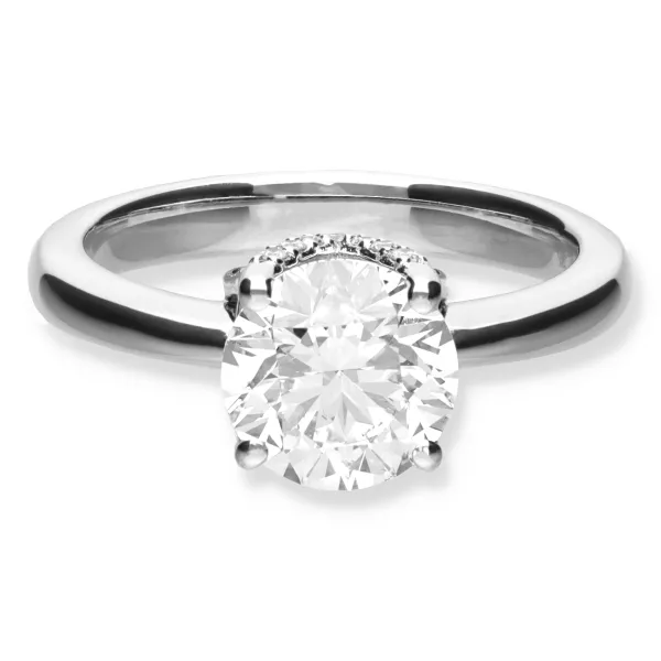 Anello solitario taglio brillante