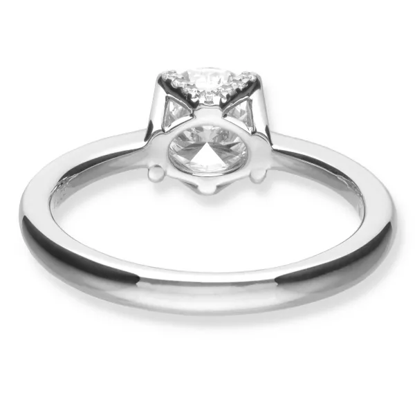 Solitaire ring with brilliant-cut diamond-2