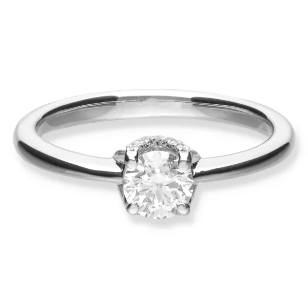 Anello solitario taglio brillante