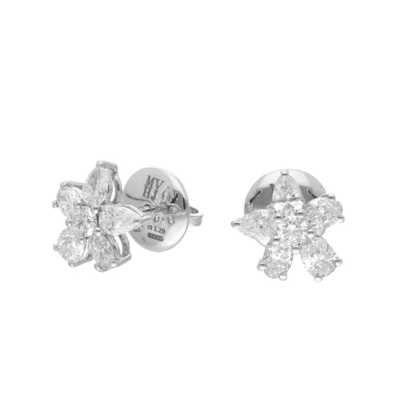 Flower earrings-1