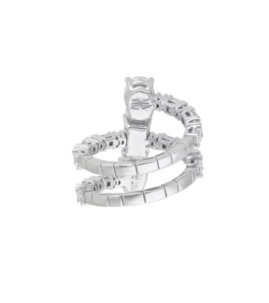 Circle spiral ring-4