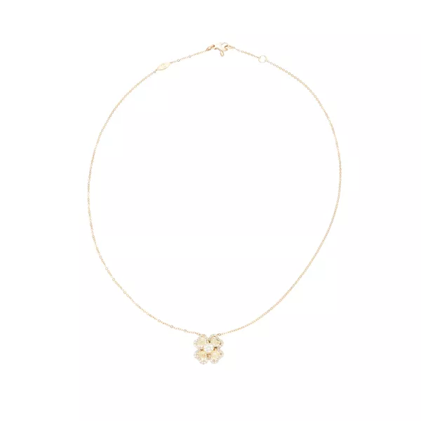 Collana Four-leaf clover-1